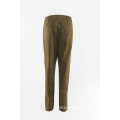 Ladies Dark Khaki straight trouser